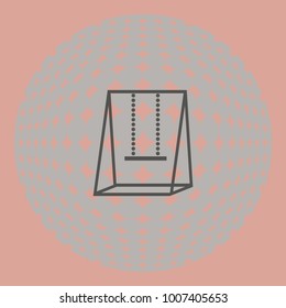 Swing icon, vector design element