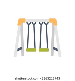 Swing icon in vector. Illustration