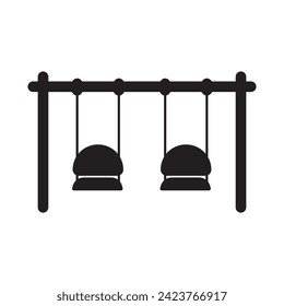 swing icon vector illustration logo design