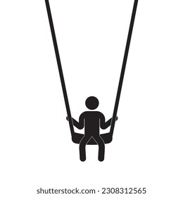 swing icon vector illustration symbol design