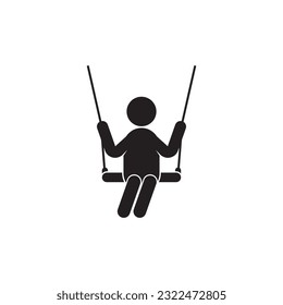 swing icon vector illustration symbol design