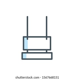 swing icon vector modern style design