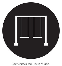 swing icon vector template illustration logo design