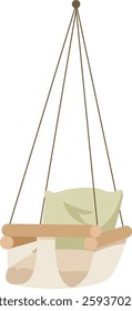 Swing For Kids Vector Illustration