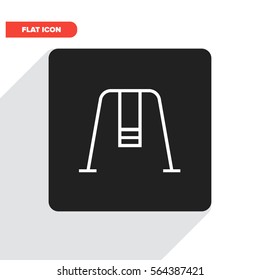 swing line vector icon