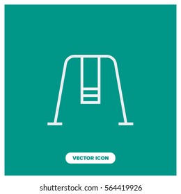 swing line vector icon