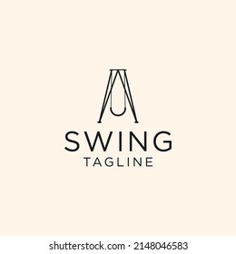 Swing Logo Icon Design Vector 