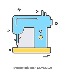 Swing machine icon design vector 