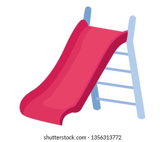 Swing playground game cartoon