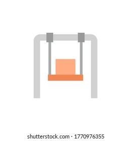 Swing, summer icon. Simple color vector elements of vacation icons for ui and ux, website or mobile application