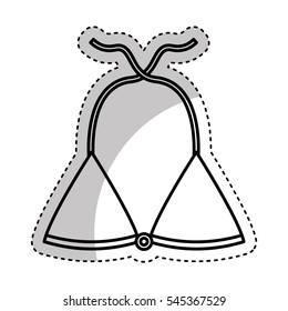 swinwear female isolated icon vector illustration design