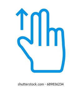 Swipe up 