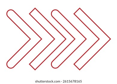 Swipe up arrow icon. flat style swipe up arrow on white background.