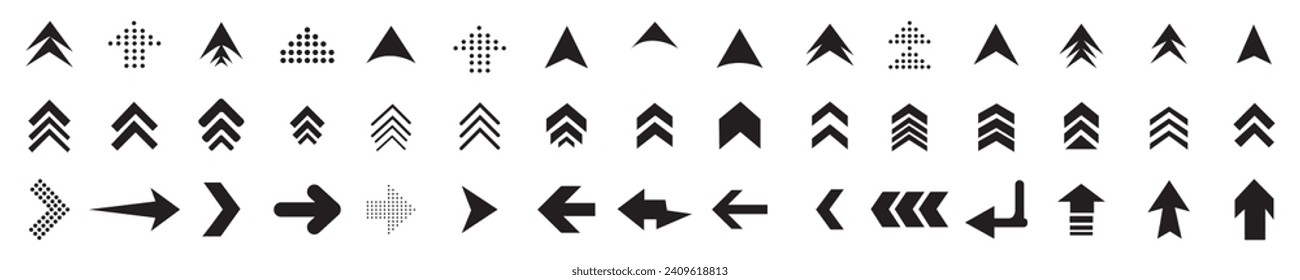 Swipe up arrow icon set. Swipe up, Buttons for social media with business infographic. Black arrows, buttons and web icons. Social media application. Scroll or swipe up