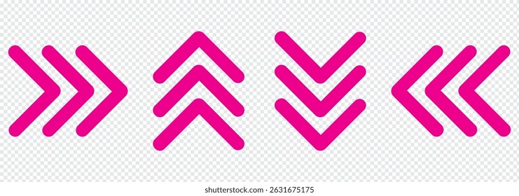 Swipe up arrow vector icon. Social media story drag button sign action graphic design app ui shape swipe up.