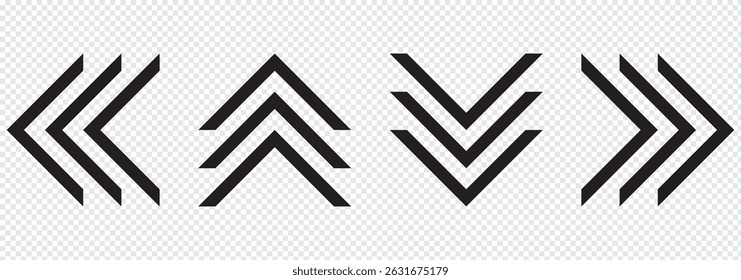 Swipe up arrow vector icon. Social media story drag button sign action graphic design app ui shape swipe up.