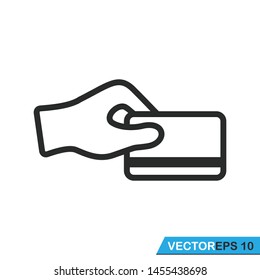 swipe card, atrm  vector design illustration card business concept