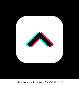 Ilustración del vector de iconos de la Campana de Swipe