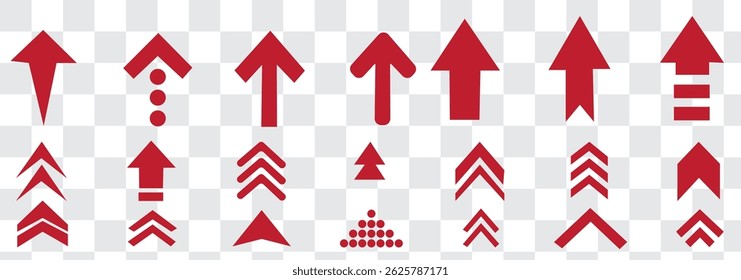 Swipe up icon set. Up arrow button symbol. Swipe Up icons for social media stories. Scroll arrow up icon sign - upload icon button, send, export icons