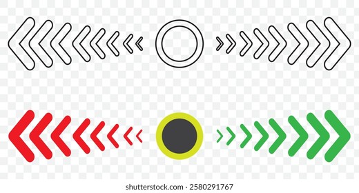 Swipe up icons. Swipe up vector icons. Swipe up arrows. Swipe arrow buttons. Eps 10.