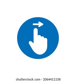 swipe to right icon , slide to right icon