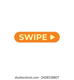 Swipe right icon vector design1.