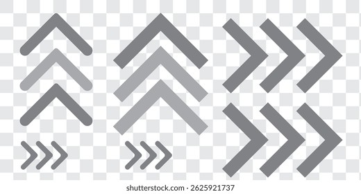 Swipe screen icon. Arrow swipe, social media scroll sign, slide. Vector illustration