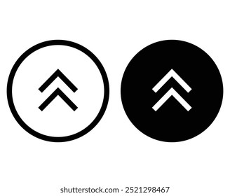Deslice hacia arriba la exportación de signos y el Vector de concepto enviado aislado en blanco	