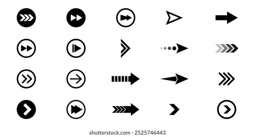 Deslice o deslice el conjunto de iconos del lado derecho. Desliza el dedo hacia el símbolo de Vector de flecha derecha. Arrastra a la derecha. Desplácese a la pantalla hasta el conjunto de iconos del lado derecho.