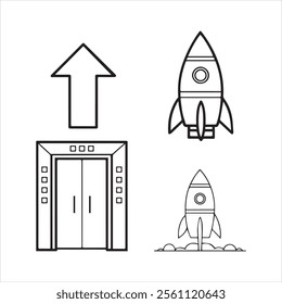 swipe top or scroll to top icons vector editable eps icons 