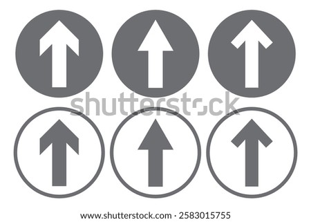 Swipe up, arrow up icon modern button for web or appstore design black symbol isolated on white background. Vector EPS 10.