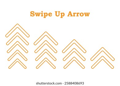 Swipe up. Swipe up icons. Swipe up arrow button. Swipe up arrow button set.