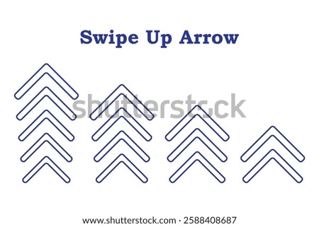 Swipe up. Swipe up icons. Swipe up arrow button. Swipe up arrow button set.