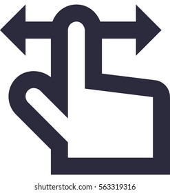 Swipe Vector Icon