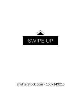 Swipe up vector icon illustration