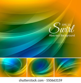 Swirl abstract background series. Suitable for your design element and web background
