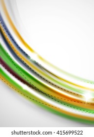 Swirl abstract background. Vector blur waves