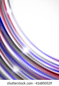 Swirl abstract background. Vector blur waves