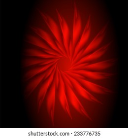 Swirl abstract dark red background
