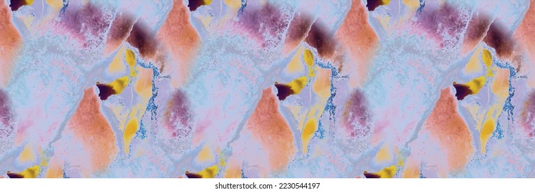 Swirl Acrylic Grunge. Liquid Galaxy Background. Alcohol Ink Watercolor. Fluid Abstract Illustration. Unicorn Ink Splash Space. Splash Abstract Pattern. Multi Color Holi Paint. Trippy Seamless Science