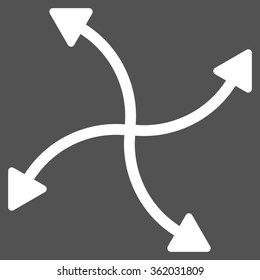 Swirl Arrows Icon