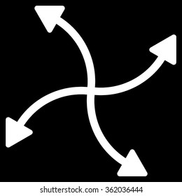 Swirl Arrows Icon