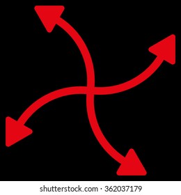 Swirl Arrows Icon