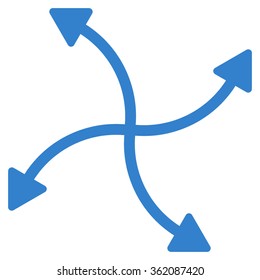 Swirl Arrows Icon