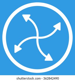 Swirl Arrows Icon