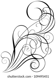 Swirl art design