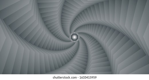 Swirl background, abstract spiral pattern. Twisted round twirl.