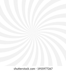 Fondo giratorio, plantilla de diseño de afiches, ilustración vectorial