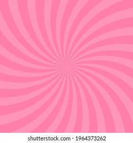 Swirl background, poster design template, vector illustration