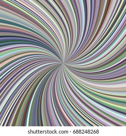 Swirl background from twisted spiral ray stripes